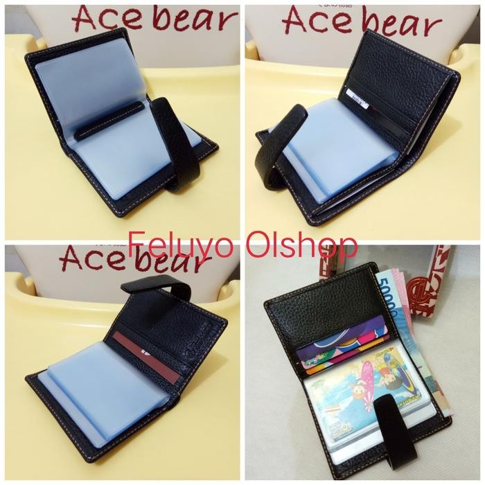 

DOMPET KARTU CARD HOLDER CERRY JOURDAN KULIT ORIGINAL PRIA WANITA