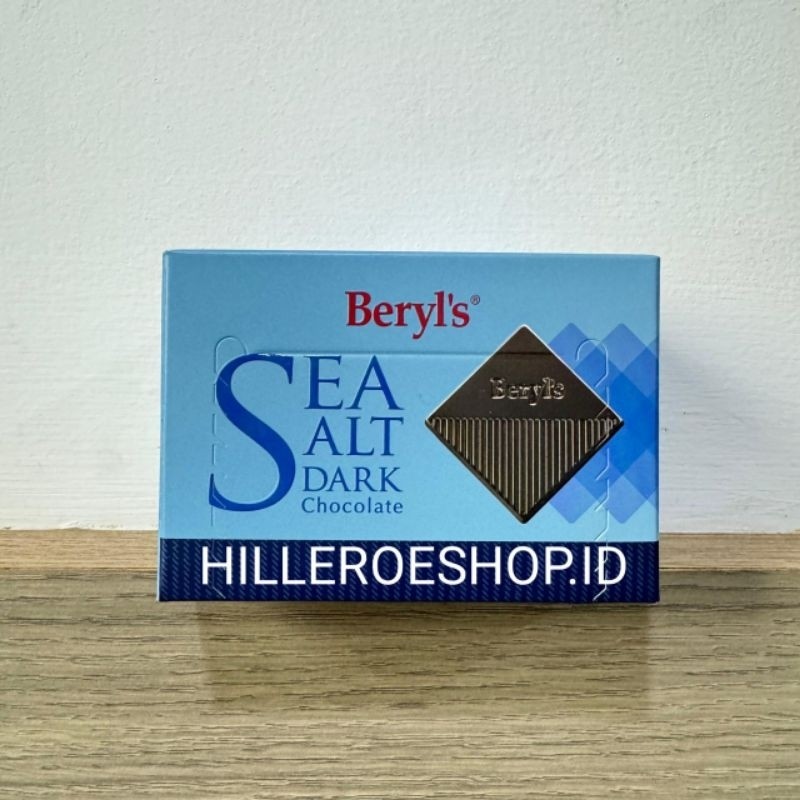

COKLAT BERYLS 60GRAM SEA SALT DARK CHOCOLATE 70% 80% BERYL'S