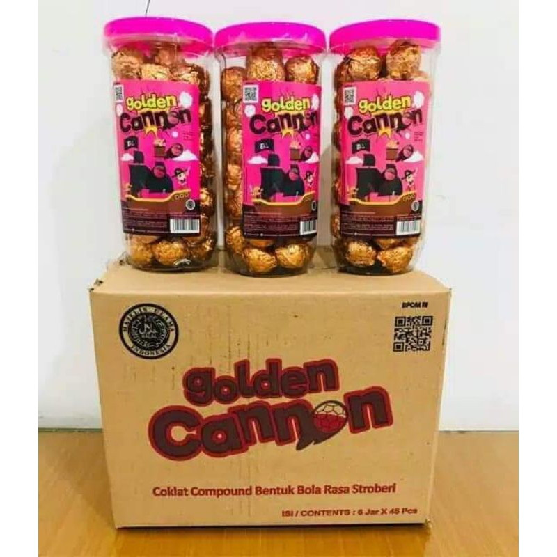 

TOBELO GOLDEN BALL / GOLDEN CANNON KEMASAN DUS