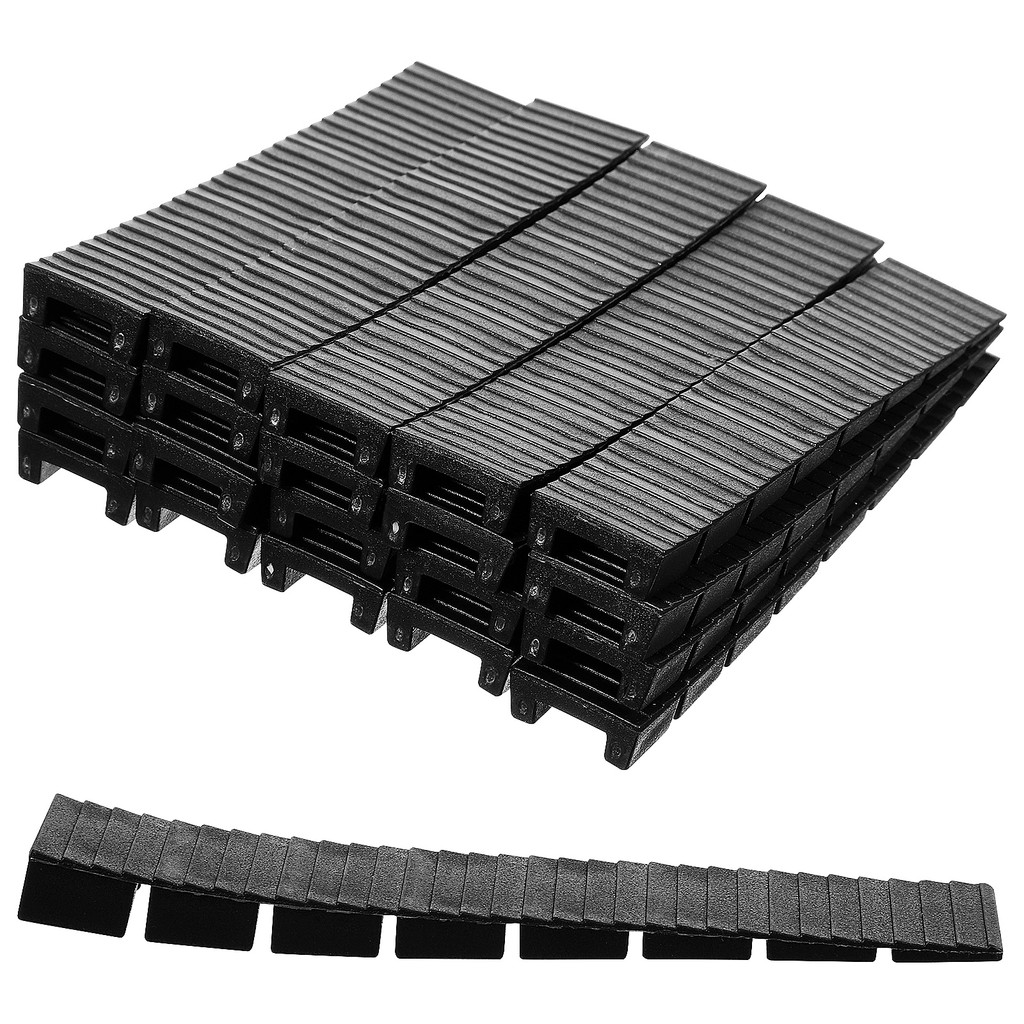 IMPORT 20 PCS FURNITURE LEVELING SHIMS PLASTIC SPACERS HARDWARE GEAR TABLE WEDGES LEVELER FLOOR