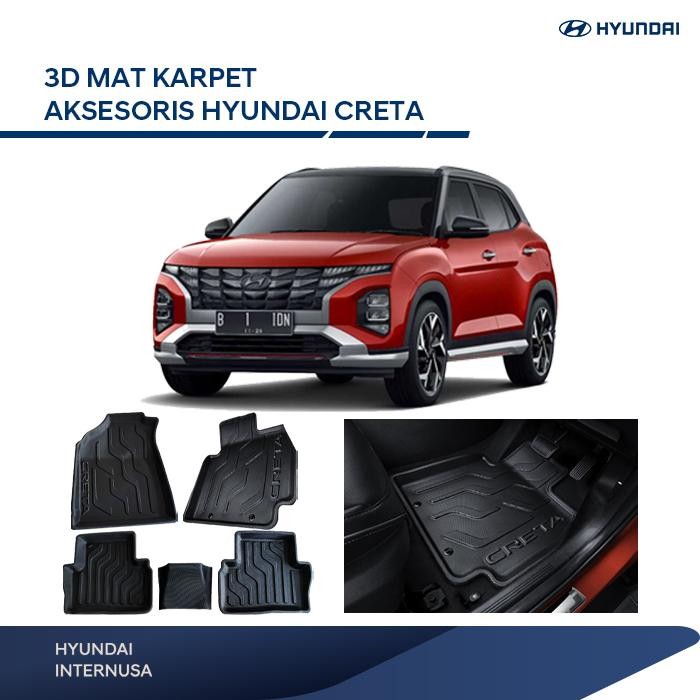 3D Mat Karpet Aksesoris Hyundai Creta