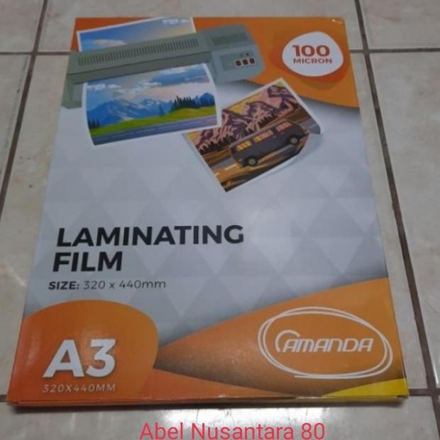

Siap- Laminating plastik A3 Amanda