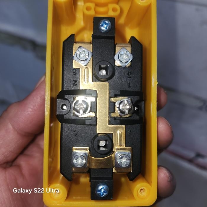 Hoist Switch Button Saklar Remote Control Electric Winch 220V