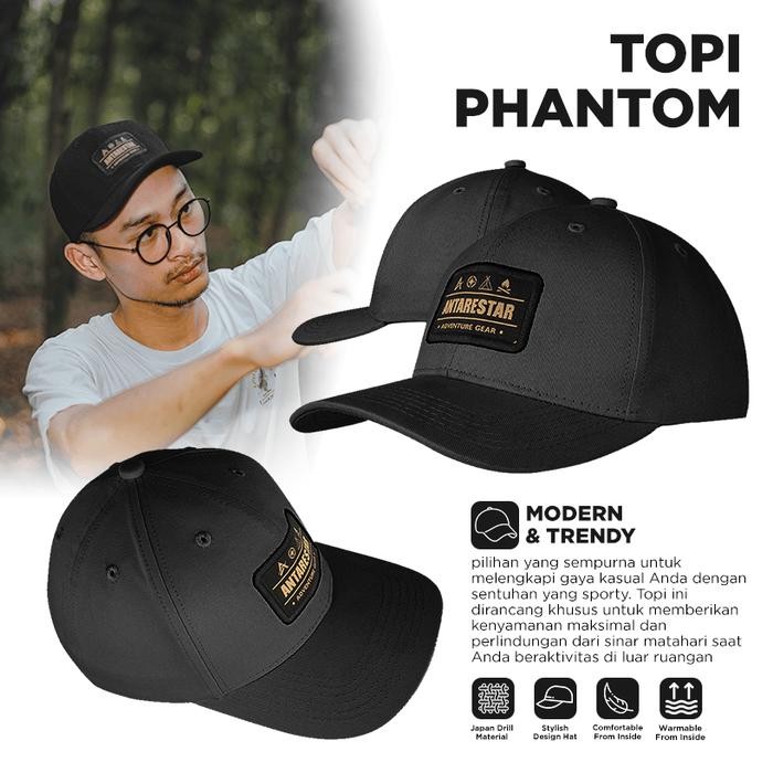 Antarestar Official Topi Baseball Pria Wanita Antarestar Topi Distro Dewasa Series Phantom