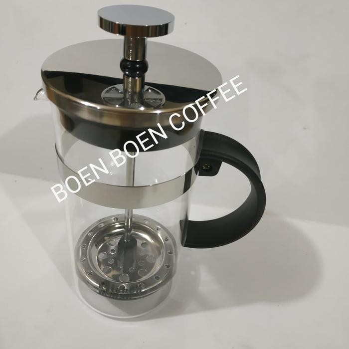FRENCH PRESS / COFFEE PLUNGER PREMIUM 350 ML - TUTUP STAINLESS CYPRUS
