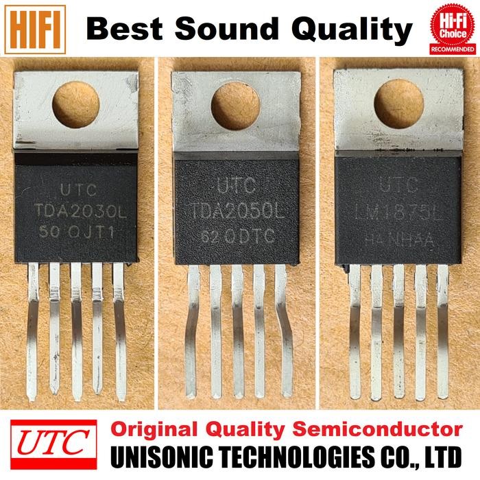 Mantap- IC HiFI Amplifier Gainclone Original UTC LM1875-L TDA2050-L TDA2030-L