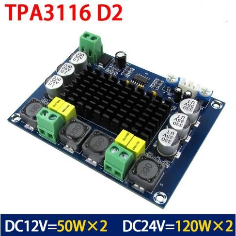 Mantap- TPA3116 TPA3116D2 Class D Amplifier 2x 120 Watt