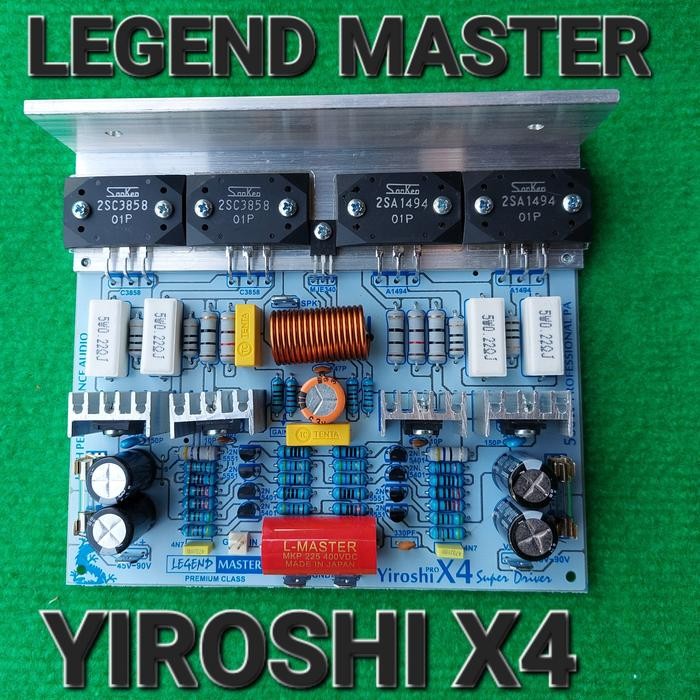 Mantap- power mono 500w yiroshi x4 legend master sanken ori super driver 500w