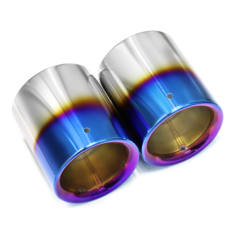 NEW 2pcs/lot Exhaust Tip For 2022-2024 Mazda Enclave CX5 CX30 CX4 Stainless Steel Exhaust Cover Tail