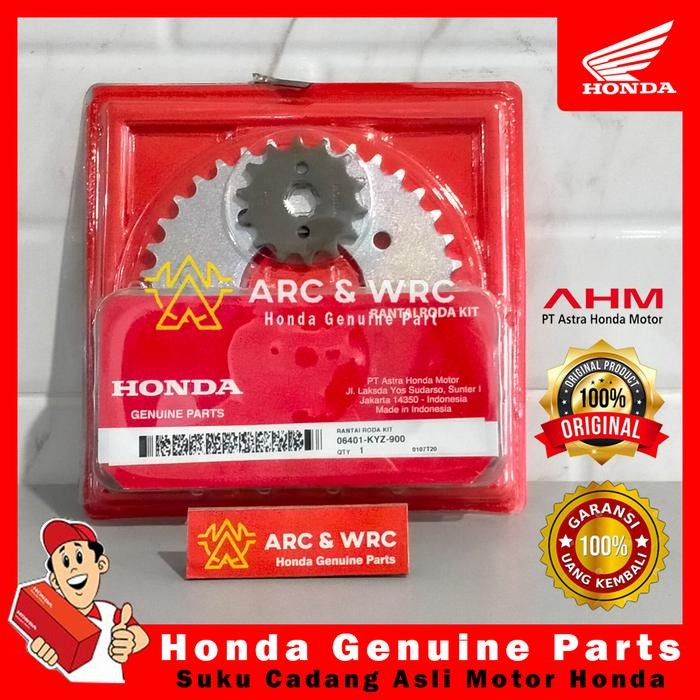 Gearset Girset Rantai Roda Supra X 125 Helm In