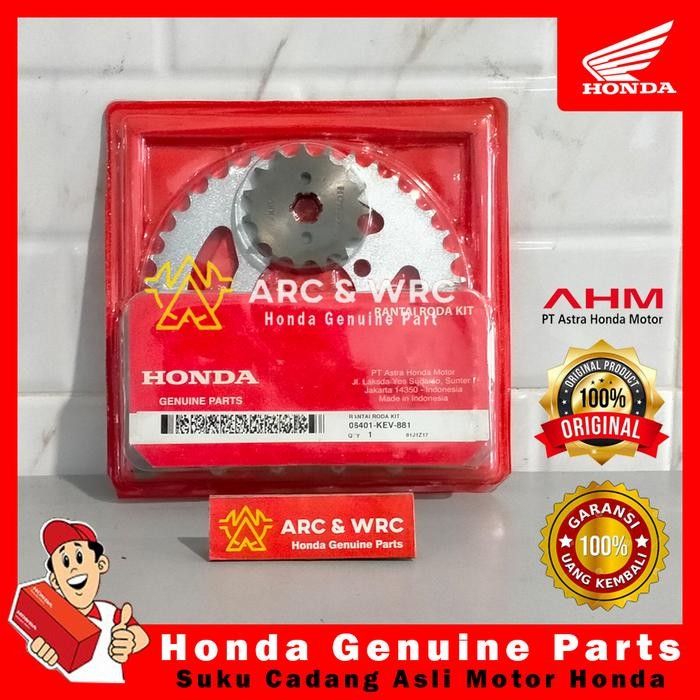 Gearset Girset Rantai Roda Supra X/Supra 100