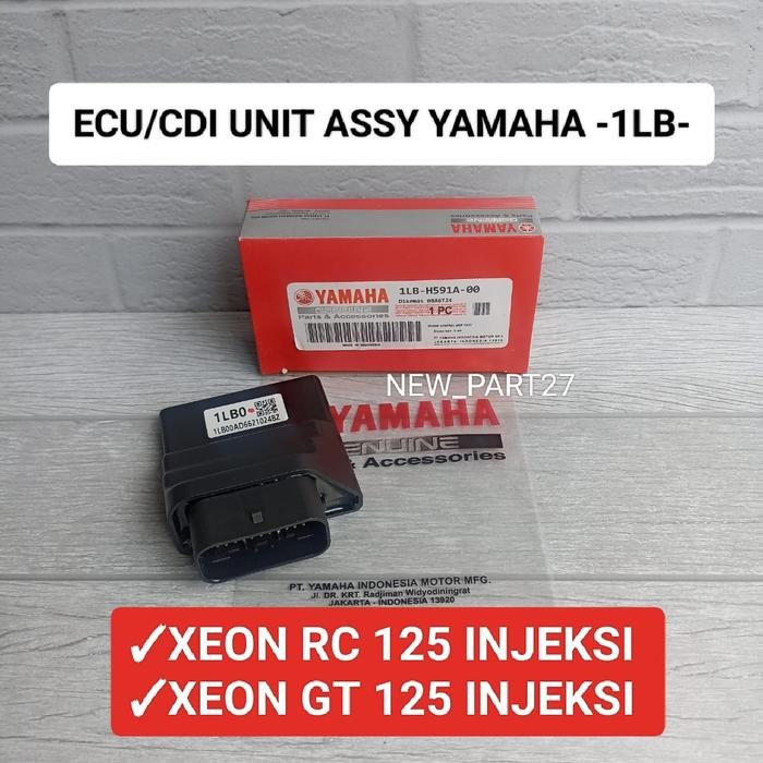 Ecu 1Lb Cdi Unit Assy Yamaha Xeon Rc 125 Injeksi/Xeon Gt 125 Injeksi