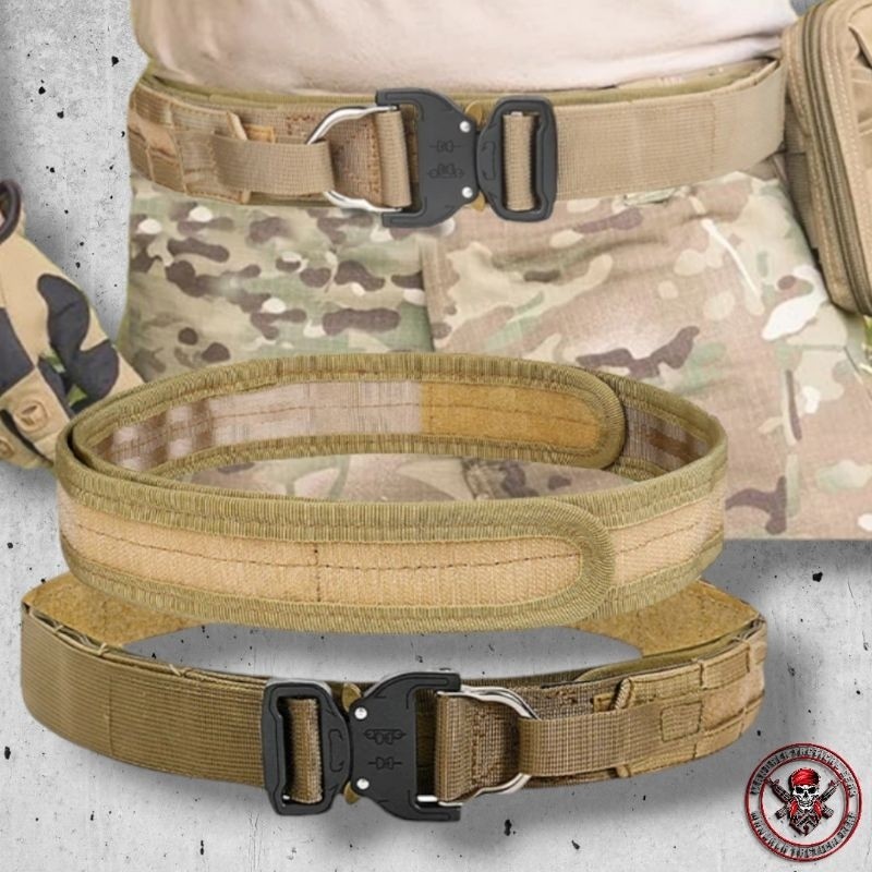 LX RONIN IPSC Belt Molle Warbelt 2 Layer Garansi tiba: hari