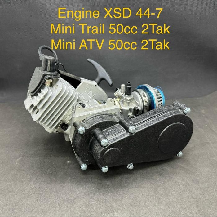 Engine / Mesin Xsd 44-7 / 49Cc 2Tak Mini Trail - Mini Atv
