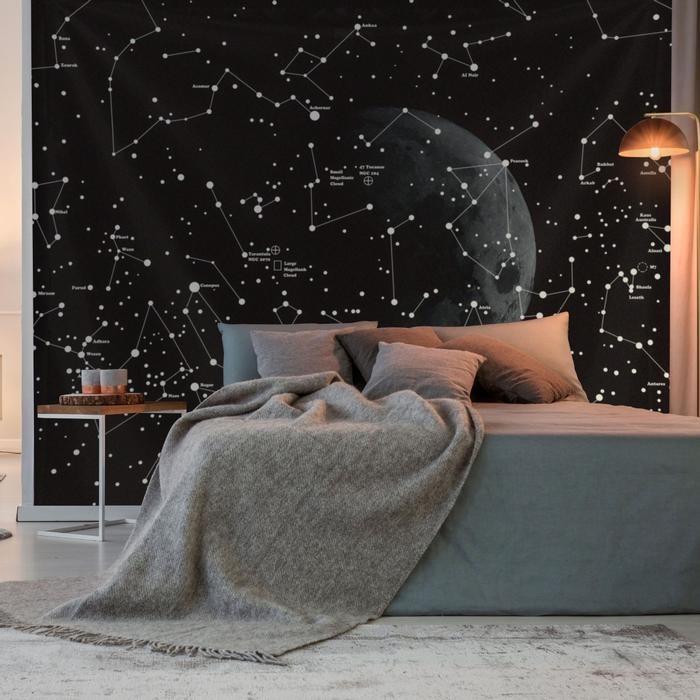 POSTER KAIN BESAR HIASAN DINDING ANIME KALIGRAFI ONE PIECE PEMANDANGAN BACKGROUND KECE BACKDROP