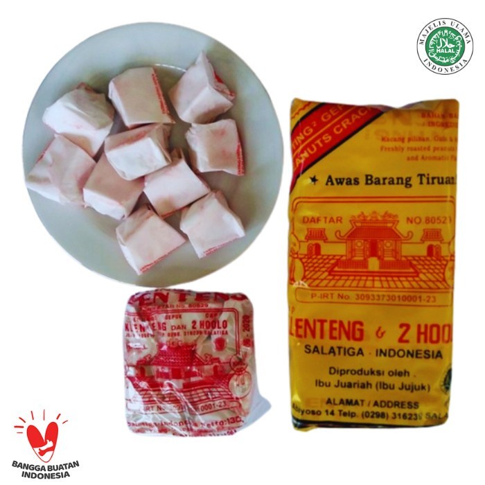 

ENTING - ENTING GEPUK KACANG CAP KLENTENG & 2 HOOLO ASLI KHAS SALATIGA