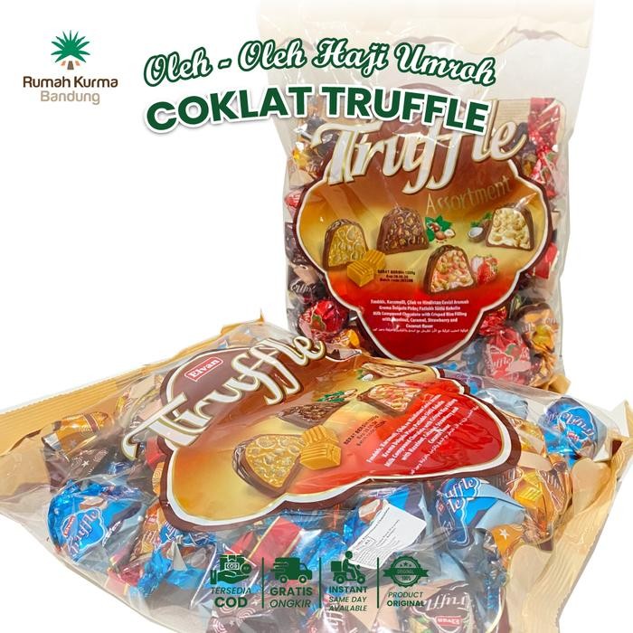 

Cemilan Cokelat Truffle Mix 1 kg Cokelat Elvan Truffle Coklat Turki Chocolate Oleh Oleh Haji dan