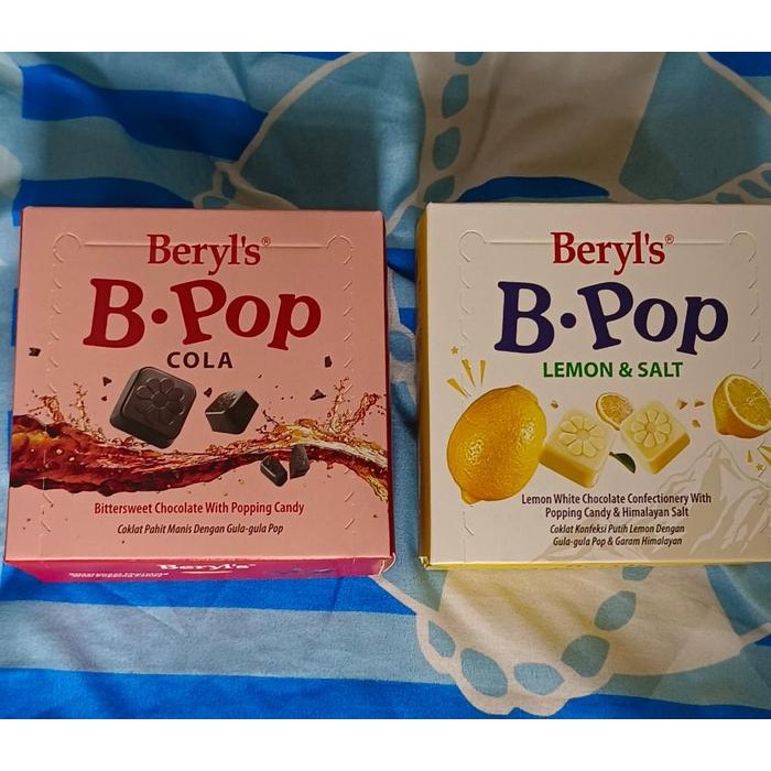 

COKLAT BERYLS B.POP COLA & LEMON Original Malaysia