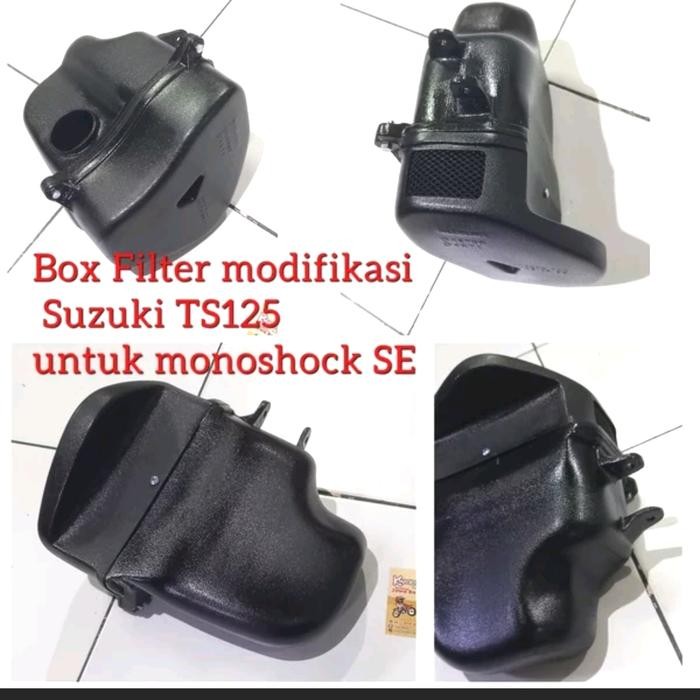 Box Filter monoshock SE Suzuki TS125 box filter modif Suzuki Ts125 box hawa Suzuki Ts125 box filter