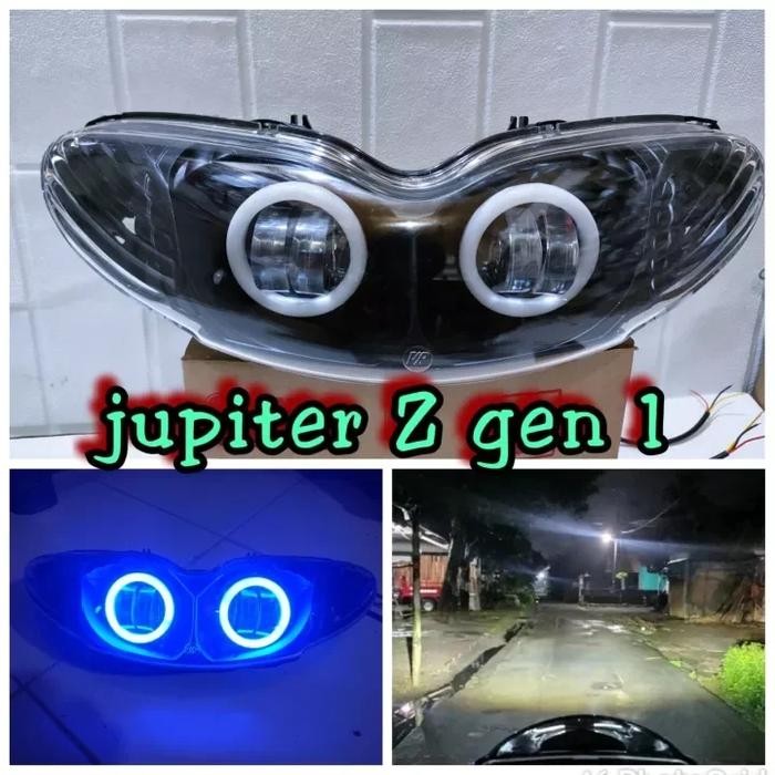 LAMPU DEPAN JUPITER Z GENERASI 1 MODIF DAYMAKER