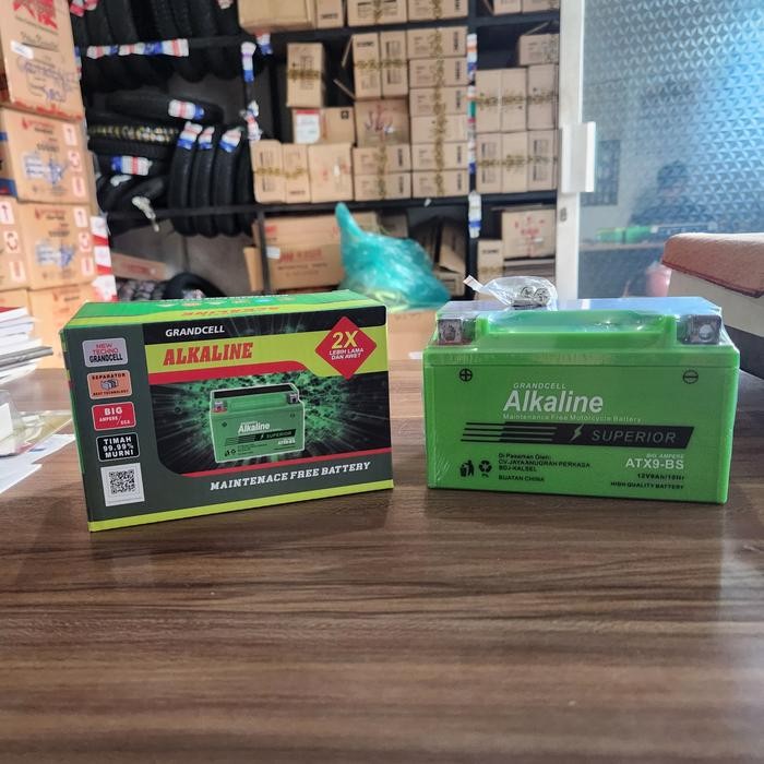 Aki Alkaline ATX-9BS ninja 250