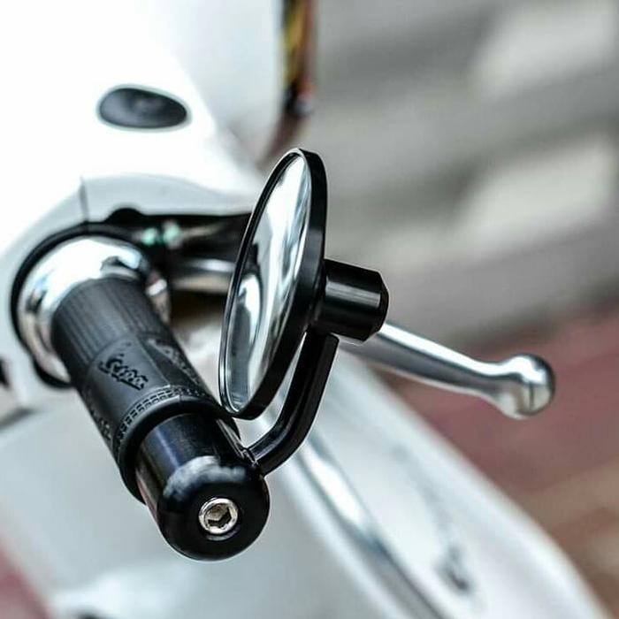 Bar end mirror / Spion Jalu / Spion Vespa matic Sprint primavera gts