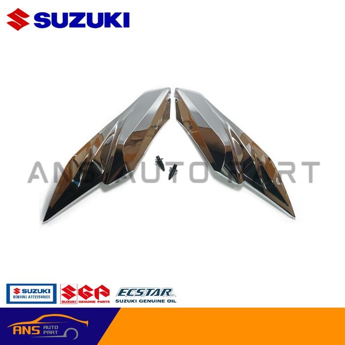 PREMIUM AKSESORIS SATRIA FU / HEAD LAMP GARNISH CHROME SUZUKI SATRIA FU 150