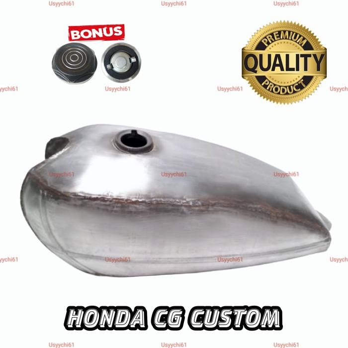 PREMIUM Tangki Bahan Honda CG 110 CG 125 Custom Bobber Japstyle DLL