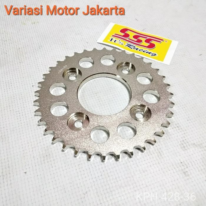 Gear Belakang Sss Supra X 125 Kharisma 428 36-40