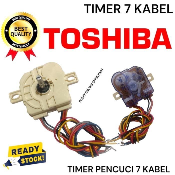 Ready TIMER WASH MESIN CUCI TOSHIBA 2 TABUNG VH-H95MNWB / TIMER PENCUCI MESIN CUCI TOSHIBA