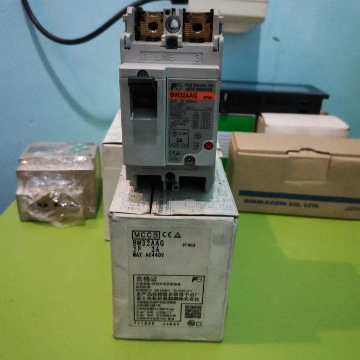 BW32AAG 2P 3A MCCB FUJI ELECTRIK BREAKER