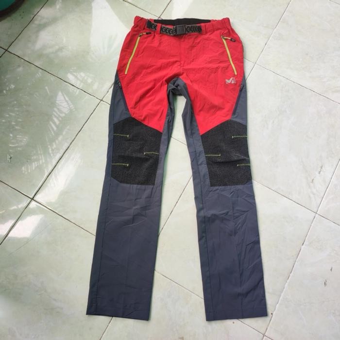 Celana Millet Bahan Quickdry Size 28 - Pakaian Olahraga Pendaki Pria Wanita - Outdoor Second Hiking