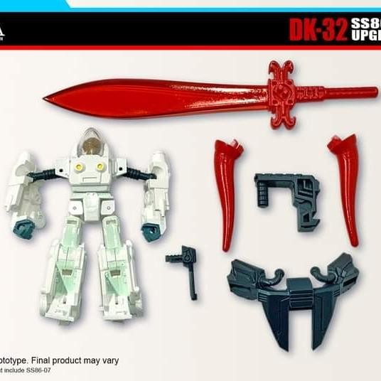 Dna design DK-32 Slag Upgrade kit Transformers SS86-07 Slug Dinobot