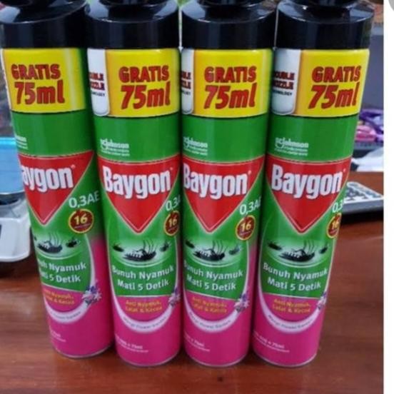 baygon 600ml 75ml