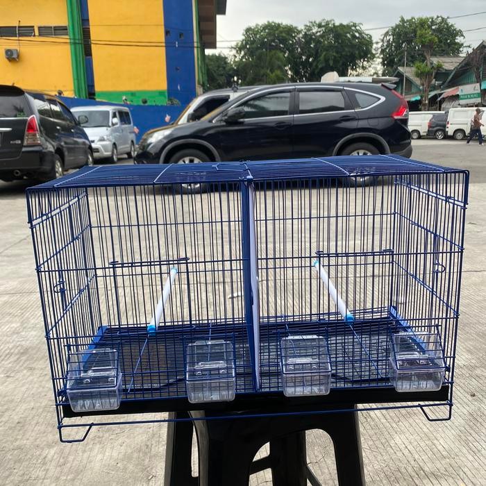 KANDANG BESI KOTAK SEKAT PENUTUP 60x35x35CM