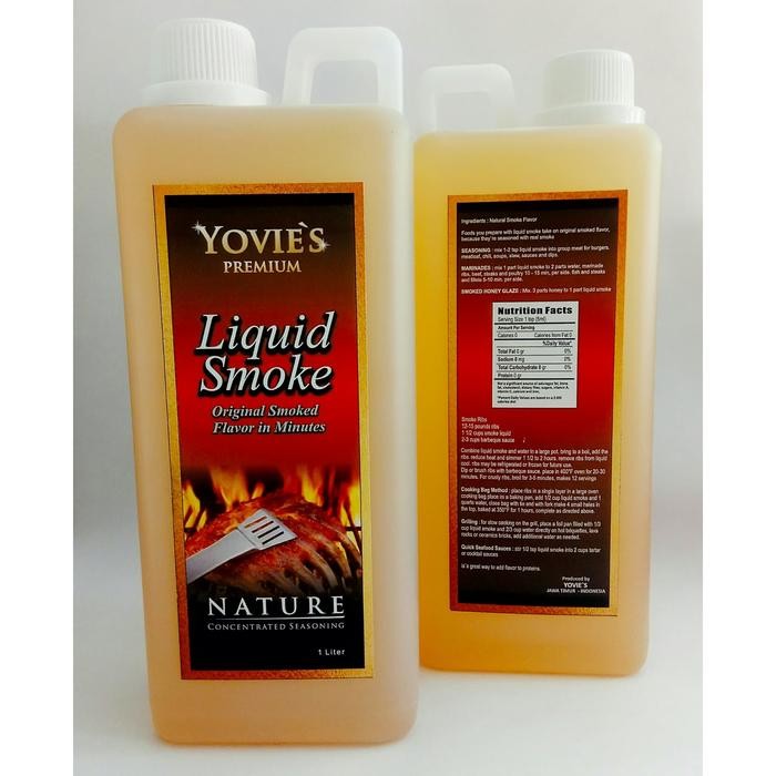 

New Perisa BBQ Liquid Smoke Flavor Bumbu Bakar Panggang Food Grade 1 Liter