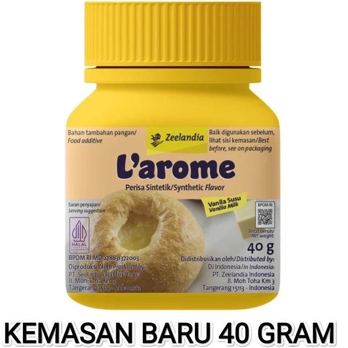 

New larome vanilla susu 50gram