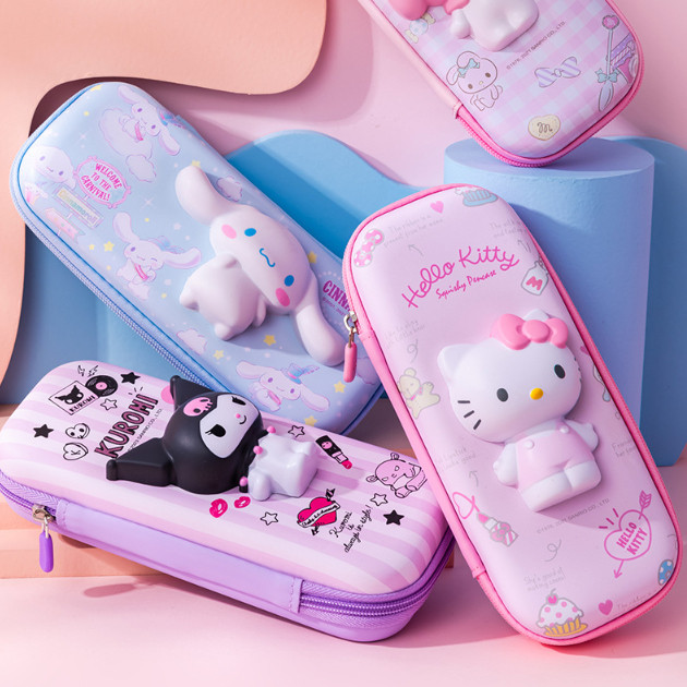 

Tersedia 8 warna Tempat pensil multi-fungsi penghilang stres Tempat pensil berkapasitas besar Tempat