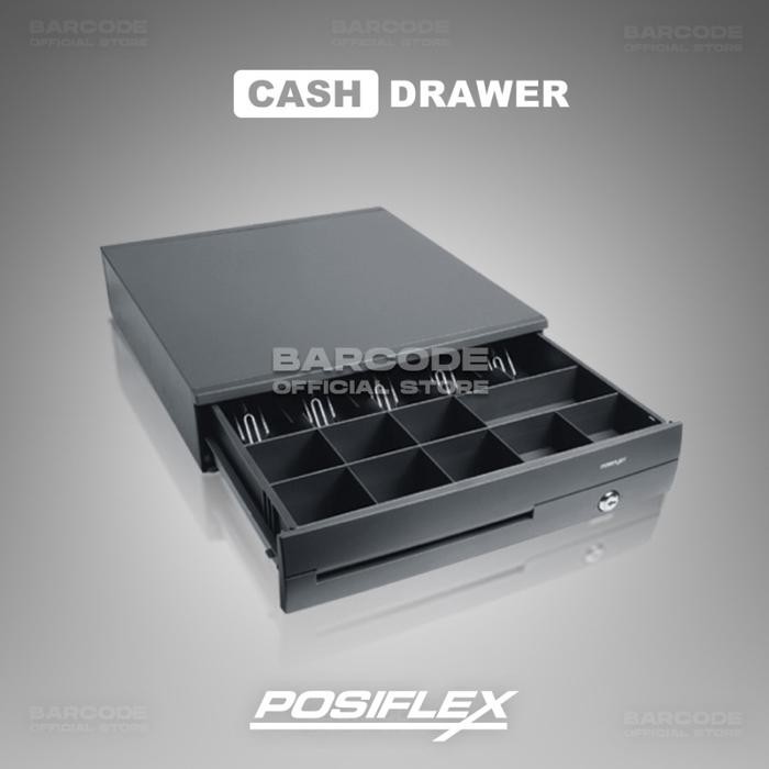 

SendToday- Cash Drawer Posiflex Cr4100 Rj11 Laci Uang Pengganti Posiflex Cr4000