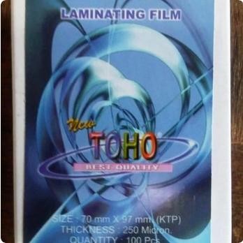 

SendToday- Plastik Laminating Ktp Merk Toho 250 Micron