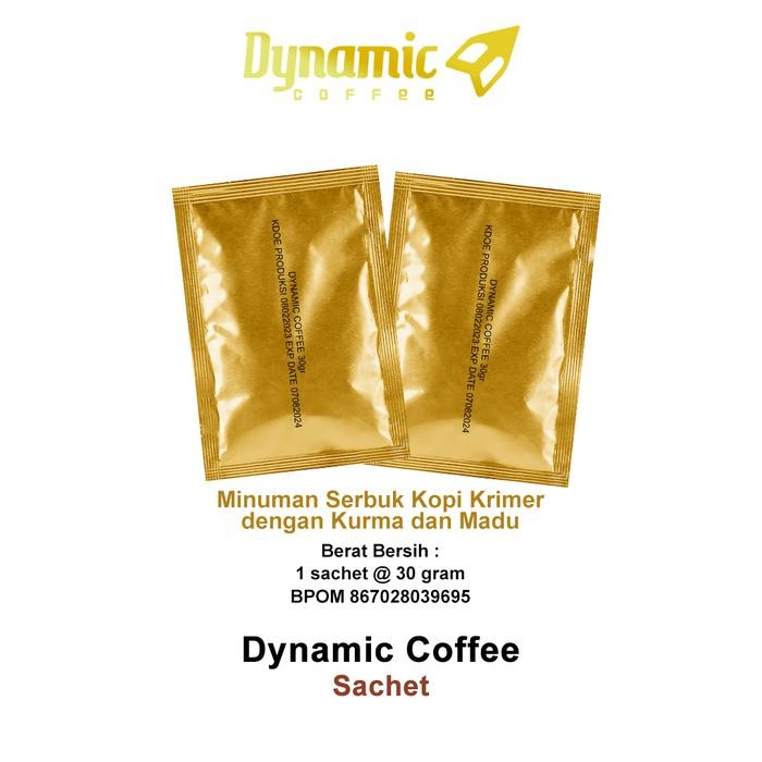 terjaminDiKita- Kopi Dynamic Stamina Pria 1 Sachet Eceran Original BPOM Coffee Dynamic Kopi Stamina
