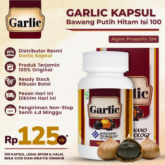 terjaminDiKita- Obat Impotensi Akibat Diabetes Impoten Disfungsi Ereksi Garlic Kapsul