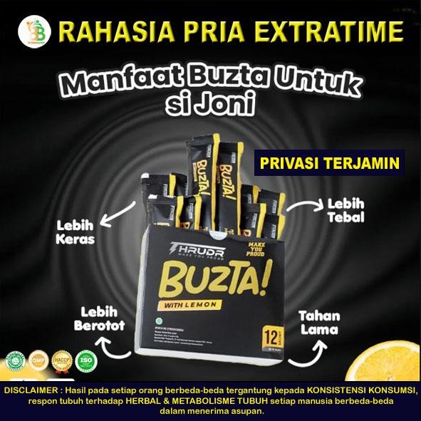 terjaminDiKita- Obat Kuat Pria Tahan Lama Herbal Buzta Thrudr Asli Original