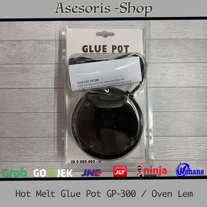 

Hot Melt Glue Pot GP-300 Oven Lem Glue Pot Standarisasi Taiwan