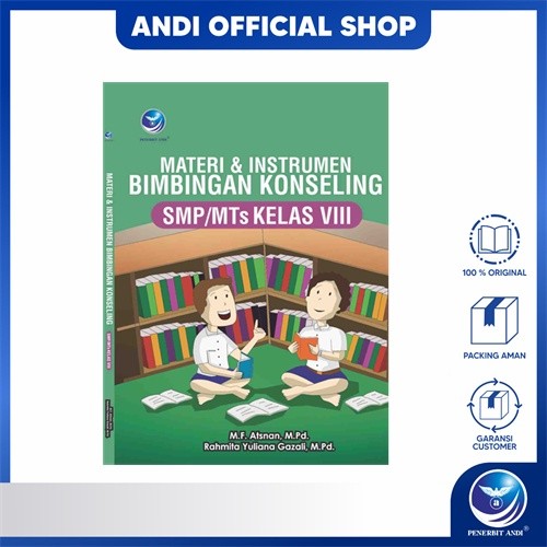 Penerbit Andi - Buku Materi & Instrumen Bimbingan Konseling SMP/MTs Kelas VIII