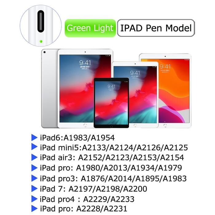 Mitra - TRIPLEDI Stylus Pen Active Gen 9 Apple Pencil iPad Tablet Mobile Phone