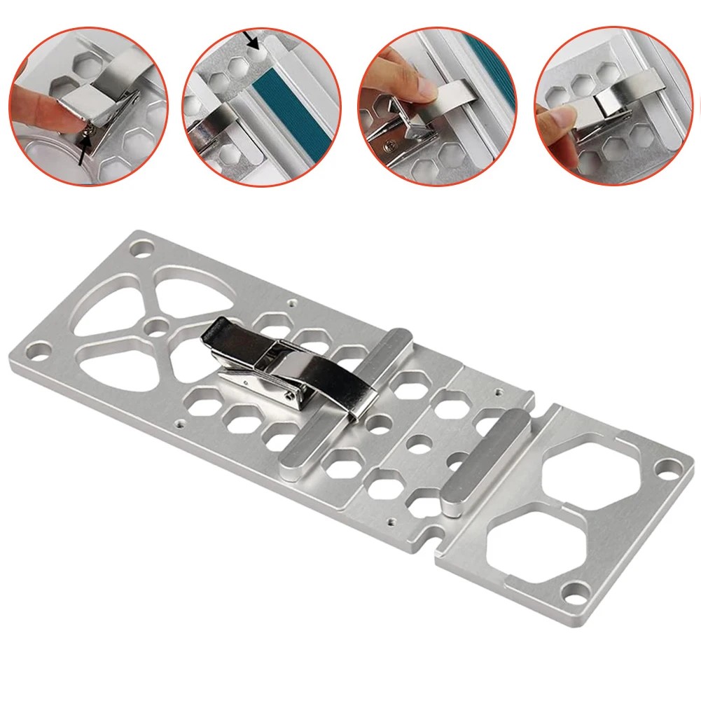Long Contact Edge Track Saw Guide Rail Track Saw Square Guide Aluminum Alloy Material Easy To Instal