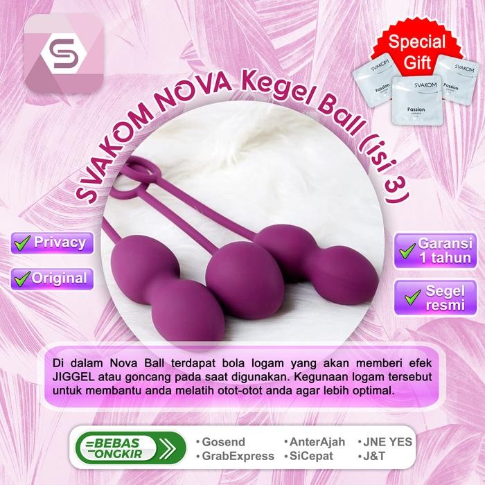 PvTerjamin- SVAKOM NOVA KEGEL Ball, Svakom Kegel Balls, Nova Bola kegel, Tammy