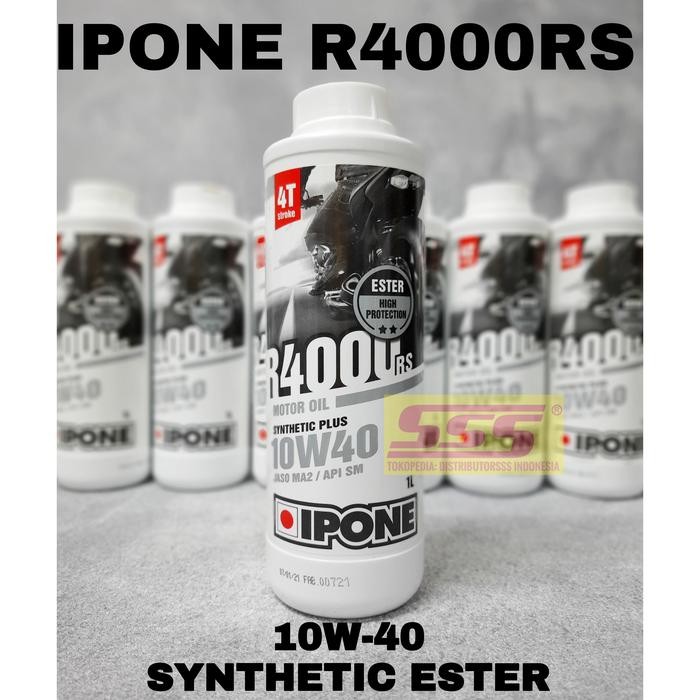 OLI IPONE SEMI SYNTHETIC 10.4 R4000RS 10W 40 CBR R15 GSX NINJA R25 KLX