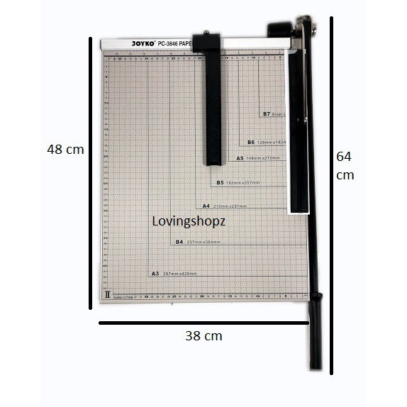 

Paper Cutter Ukuran A3 ,Tempat Potong Kertas A3, Potong Kertas A3